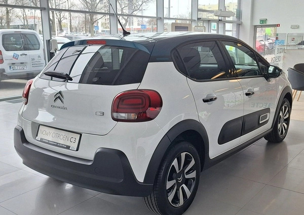 Citroen C3 cena 69900 przebieg: 3, rok produkcji 2023 z Różan małe 254